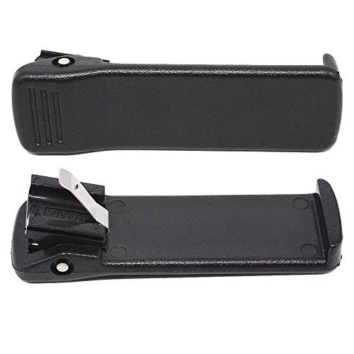 Spring Loaded Belt Clips for Motorola Radios - 2 Pack