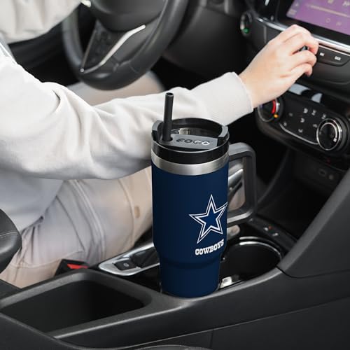 NFL Team Logo Insulated Travel Mug 40oz XL Tumbler