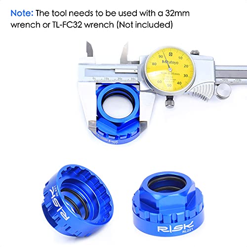 12-Speed Bicycle Chainring Lock Ring Removal Tool by ALEOED