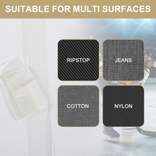 Clear Hockey Tape - 2 Rolls of Strong Adhesive Goon Tape, 1 Inch x 49.5 FT Each