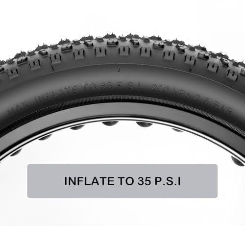MOHEGIA 20x3.0 Fat Tire for E-Bikes | 1 Tire (20x3) Replacement
