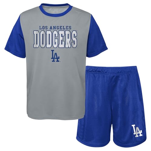 Los Angeles Dodgers Infant Toddler 2-Piece T-Shirt & Shorts Set - 18 Months - Blue