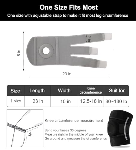 SUJAYU Knee Braces for Pain Women Men, Patellar Tendon Support Strap,