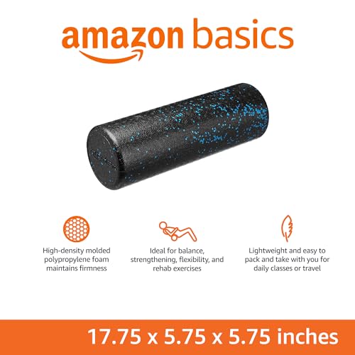 High-Density Foam Roller for Exercise and Recovery - 18-Inch