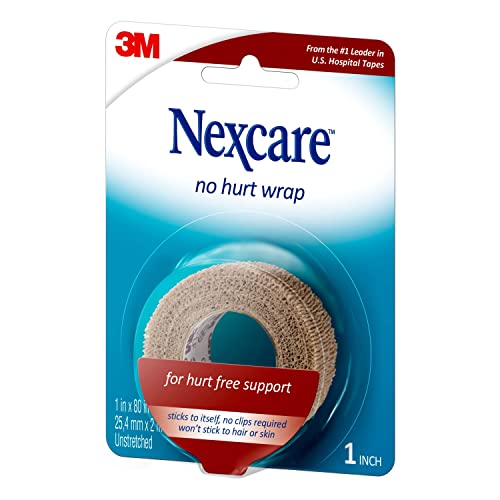 Self-Adherent First Aid Wrap - 1 inch x 80 inch