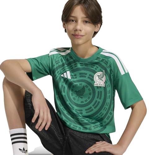 Youth Mexico World Cup 2026 Fan Jersey - Bold Green, Large