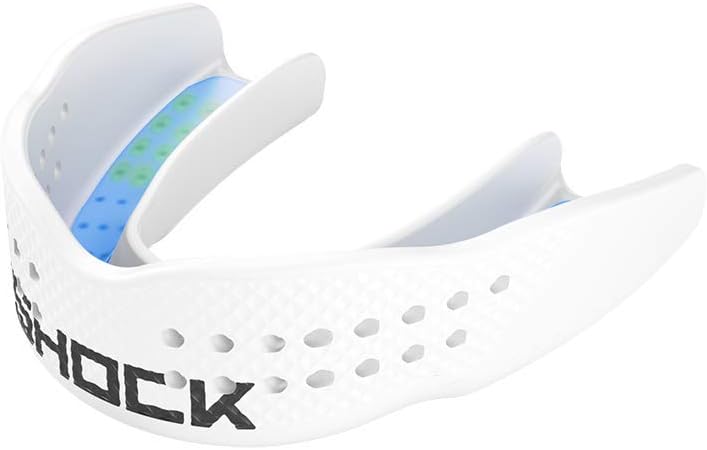 Shock Doctor Basketball Mouthguard - Strapless Clear Design for Ultimate Comfort & Protection