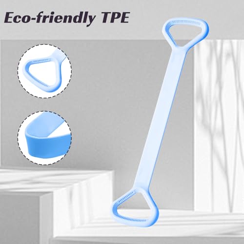 Figure 8 Resistance Bands with Handles - Light Blue