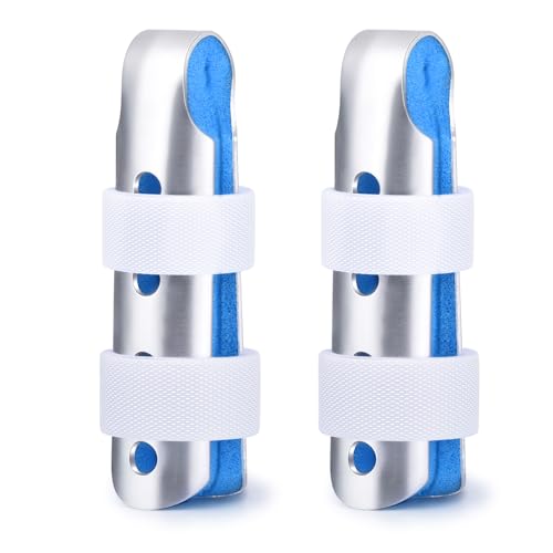 Finger Splint - 2 Pack Large Size Finger Brace for Joint Protection
