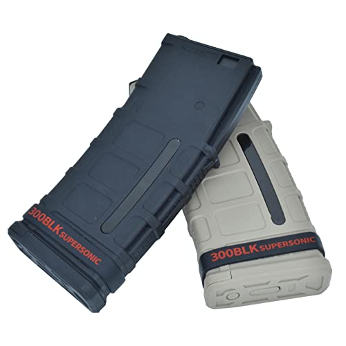 300 BLK Supersonic Magazine Marking Bands - Red, 12 Pack