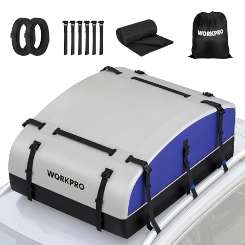 21 Cubic Feet Waterproof Rooftop Cargo Carrier Bag - Heavy-Duty
