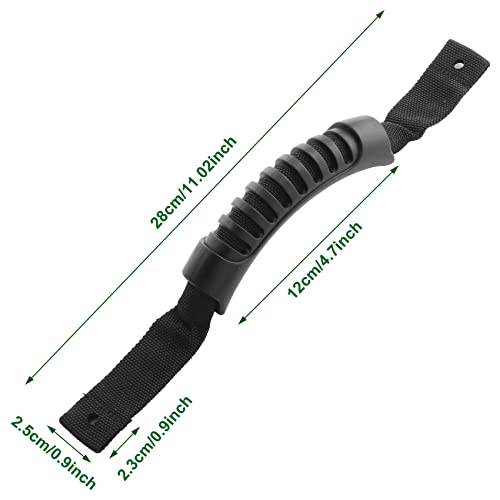 Kayak Carry Handles - 2 Pcs with Webbing for Canoe & Luggage