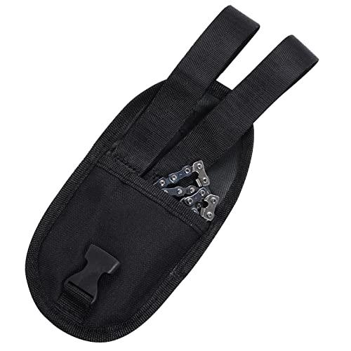 Pocket Chainsaw with Paracord Handle - 24 Inch, 11 Teeth - Black
