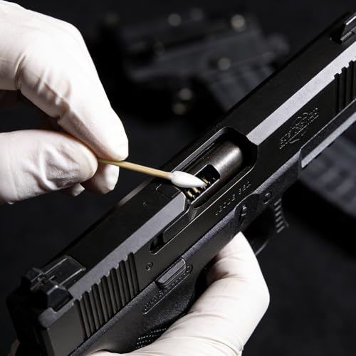 Gun Cleaning Kit: 300 Lint-Free Patches and 50 Pointed Swabs
