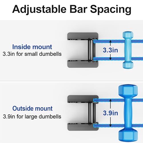 5-Tier Dumbbell Rack Stand for Home Gym - Heavy-Duty Storage