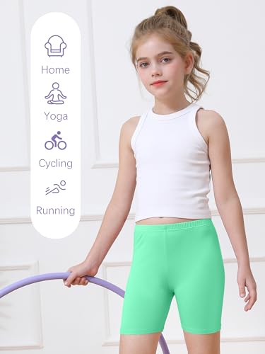 Girls Bike Shorts – 6 Pack Under Dress Dance Shorts for Toddlers - Multi-Color (2-3T)