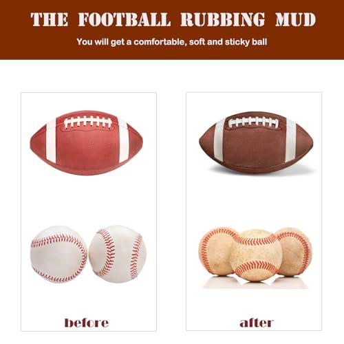 Football Mud for Enhanced Grip and Darkening Leather