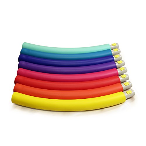 Weighted Hula Hoop 3B - 3.1 lb Trim Hoop for Belly Fat Loss