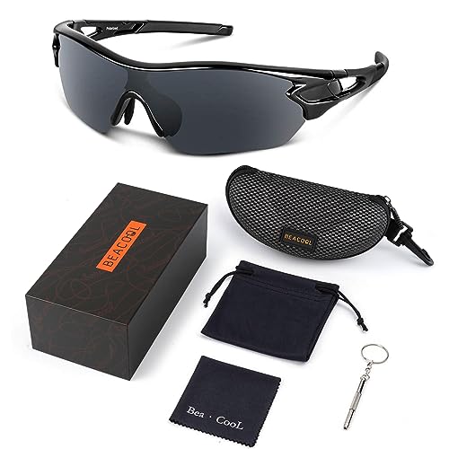 Polarized Sports Sunglasses for Men, Women & Youth - TAC UV Protection
