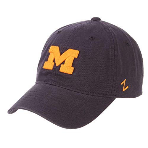 Michigan Wolverines NCAA Zephyr Men's Relaxed Adjustable Team Hat - One Size