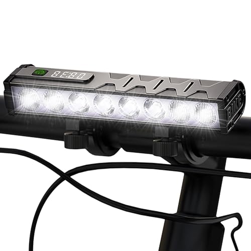Siuyiu JW608 17* LED Bike Lights USB-C Rechargeable Super Bright Bicycle Headlight IP65 Waterproof for Night Riding