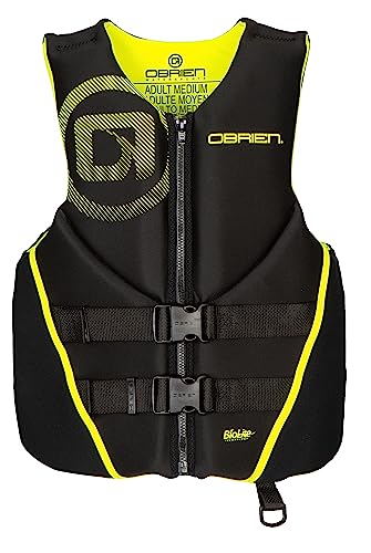Men's Neoprene Life Jacket - USCGA Approved - Yellow - X-Large