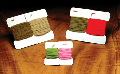 Ultra Chenille Micro Size Fly Tying Material – Tan for Nymphs & Worms