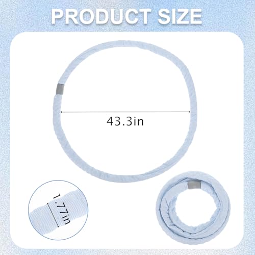 Weighted Hula Hoop for Weight Loss - 2.65lb Silent Cooling Design