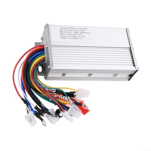 E-Bike Brushless Controller 48V-72V 1000W-1500W - Waterproof Aluminum