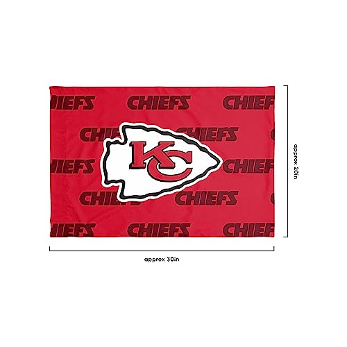 Kansas City Chiefs Team Color Big Logo Pillowcases - 2-Pack