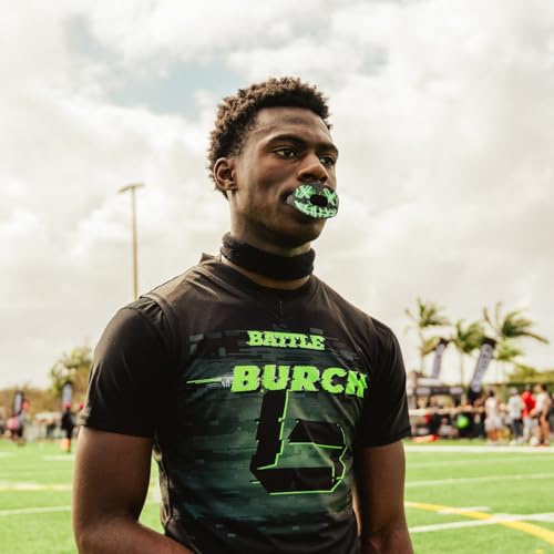 Battle Oxygen Football Mouthguard Astro - Breathable, Braces-Friendly, Impact Protection