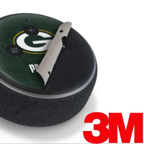 NFL Green Bay Packers Decal Skin for Amazon Echo Dot 3