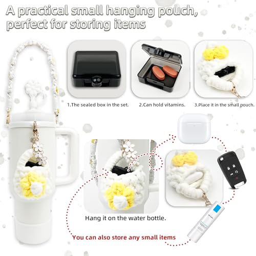 Stanley Cup Accessories Set for 30oz & 40oz Tumblers - White
