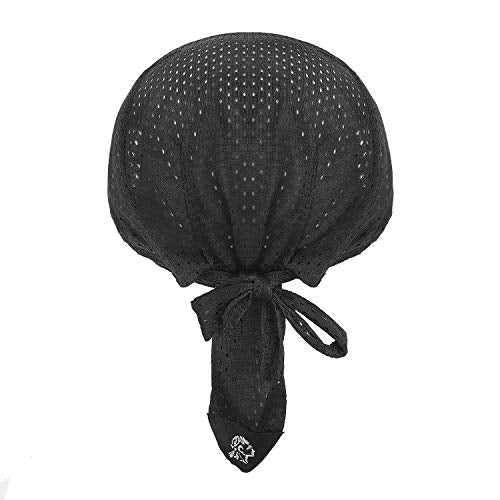 Quick Dry Beanie - Black Skull Cap with UV Protection