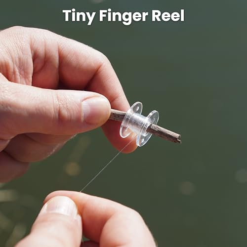 TITAN PPE TinTackle Pro Compact Survival Fishing Kit with Mini Finger Reel - Emergency Outdoor Gear