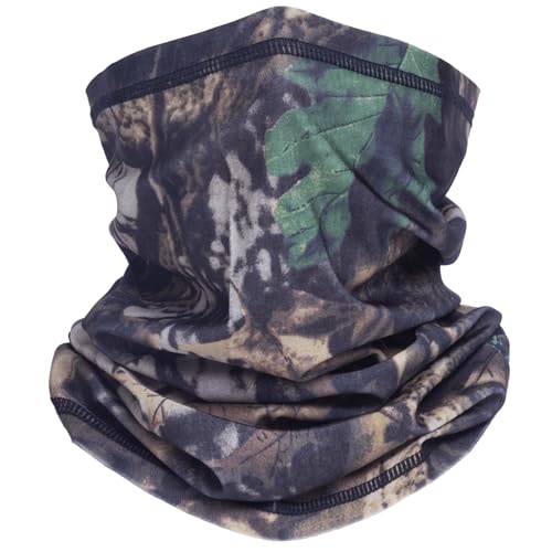 Camo Face Mask & Neck Gaiter - UV Protection & Cooling - Camo A