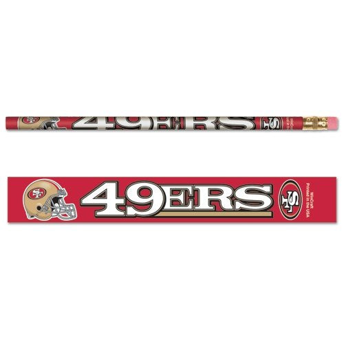 San Francisco 49ers NFL Pencils - Officially Licensed