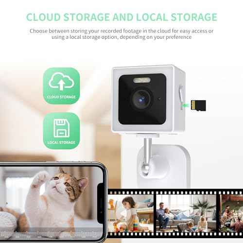 Weatherproof Indoor and Outdoor IP65 2K Wi-Fi Smart Home Security Camera with Color Night Vision, 2-Way Audio, Wireless Camera for Pets, Babies, Dogs & Cats, Nanny, Elderly Video Surveillance (2)