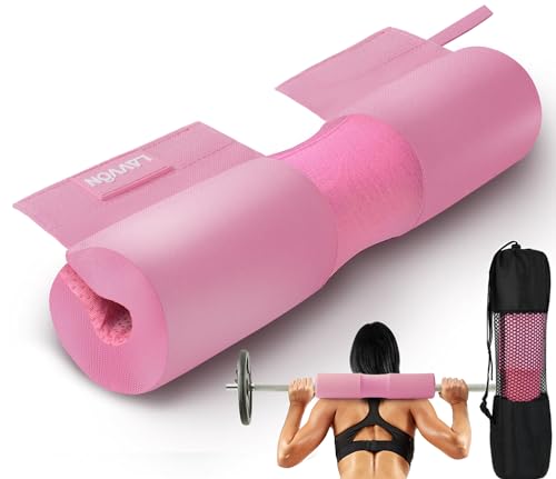 Thick Foam Barbell Pad for Squats, Lunges & Hip Thrusts - Anti-Slip Neck Cushion