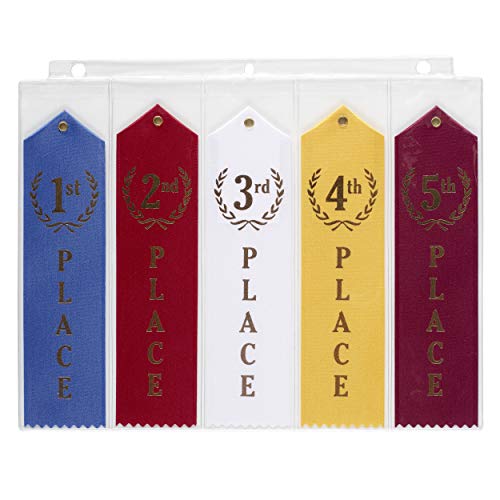 Award Ribbon Storage Sheets – 10 Pack Organizer for Ribbons