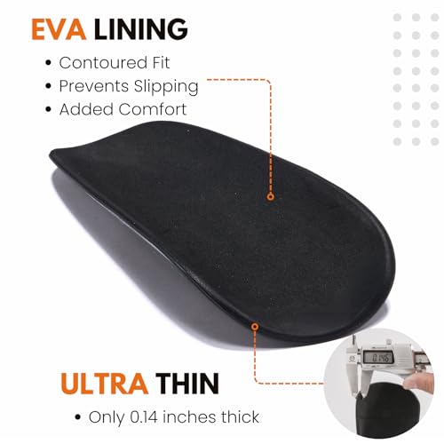 LIGVIV Carbon Fiber Soccer Shin Guards Medium with Carrying Case - Lightweight Impact Protection