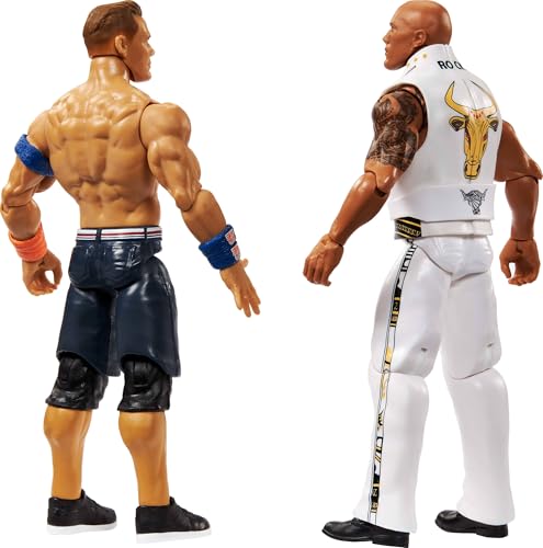 Mattel WWE Action Figures 2-Pack Series 23 The Rock & John Cena 6-inch Set