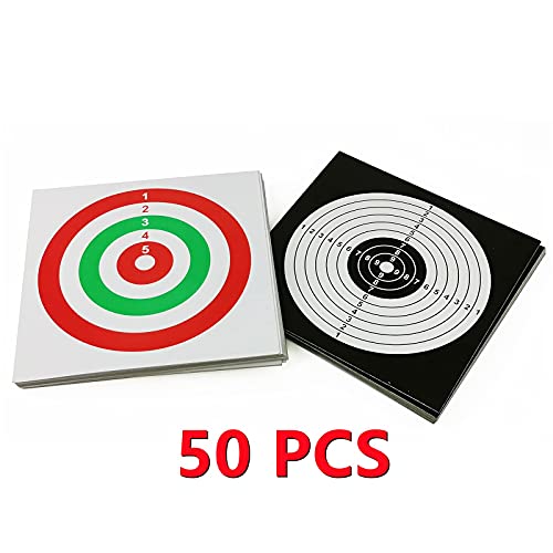 BB Gun Trap with 50 Paper Targets - Airsoft & Pellet Shooting