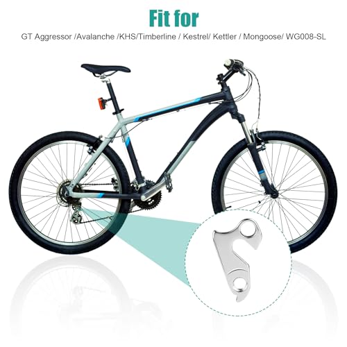 Aluminum Alloy Bicycle Derailleur Hanger with Screws