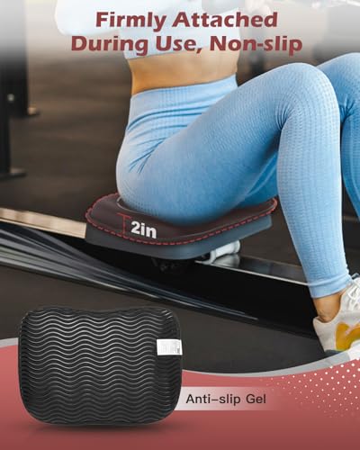 Rowing Machine Seat Cushion - Memory Foam for Comfort & Support