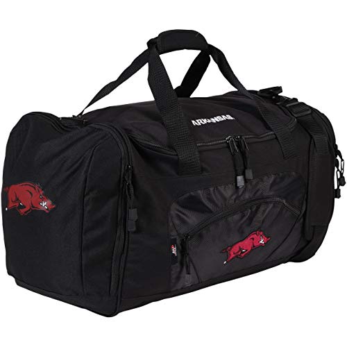 NCAA Roadblock Duffel Bag - Arkansas Razorbacks, 20"