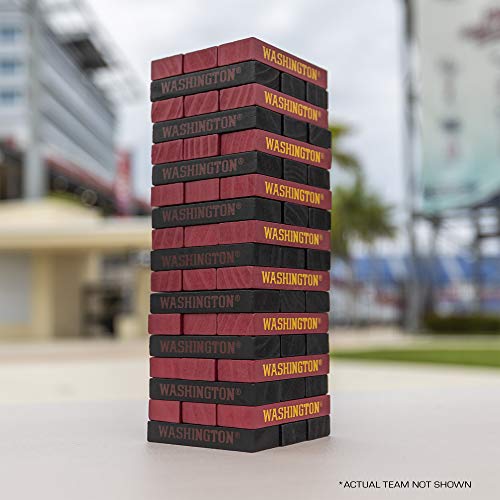 NCAA Pro Football Tabletop Stacking Game - Classic Jenga Style