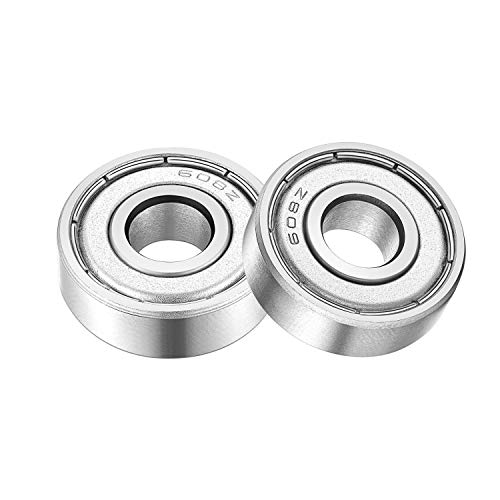 608Z Sealed Deep-Groove Ball Bearings - 8x22x7mm, 10 Pack