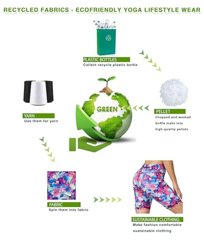 Workout Biker Shorts for Women - Athletic Leggings XX-Large Crazy Collage