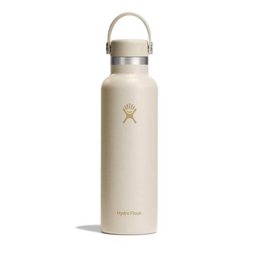 Hydro Flask Water Bottle - Insulated Stainless Steel - Non Spill, Leakproof in 21 Oz Coconut Cream